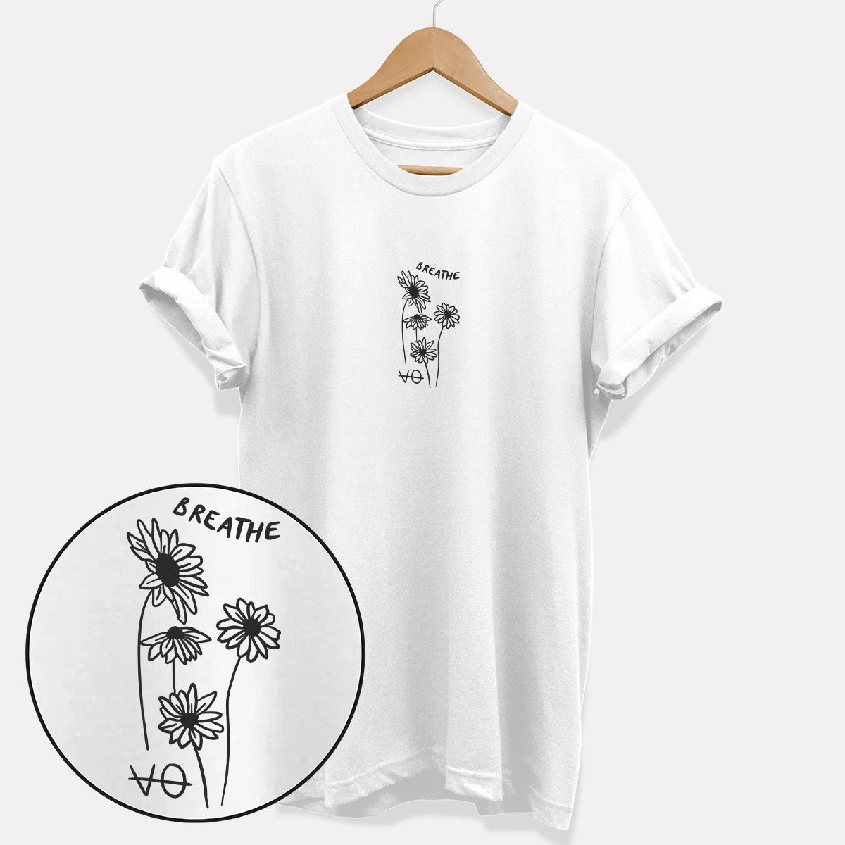 Talking Daisies Doodle T-Shirt (Unisex)