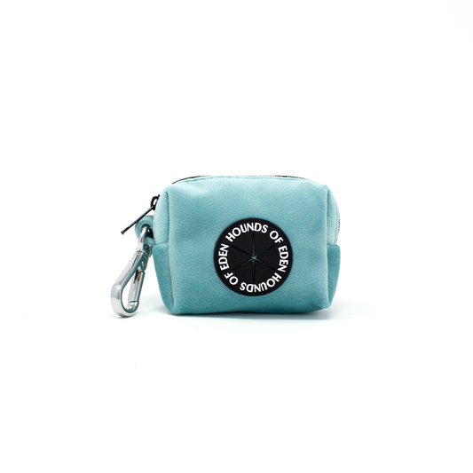 Tiffany's - Light Teal Velvet Poop Bag/Treat Hodler