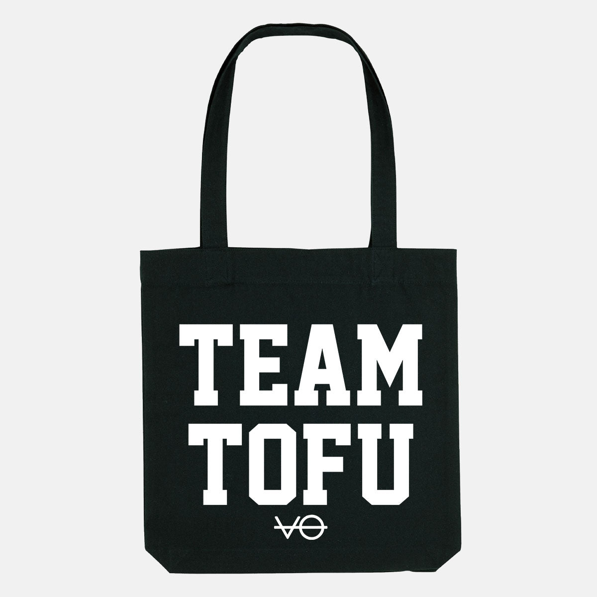 Team Tofu Woven Tote Bag, Vegan Gift