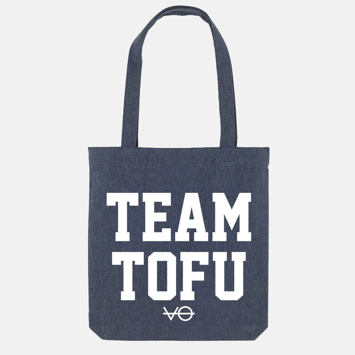 Team Tofu Woven Tote Bag, Vegan Gift