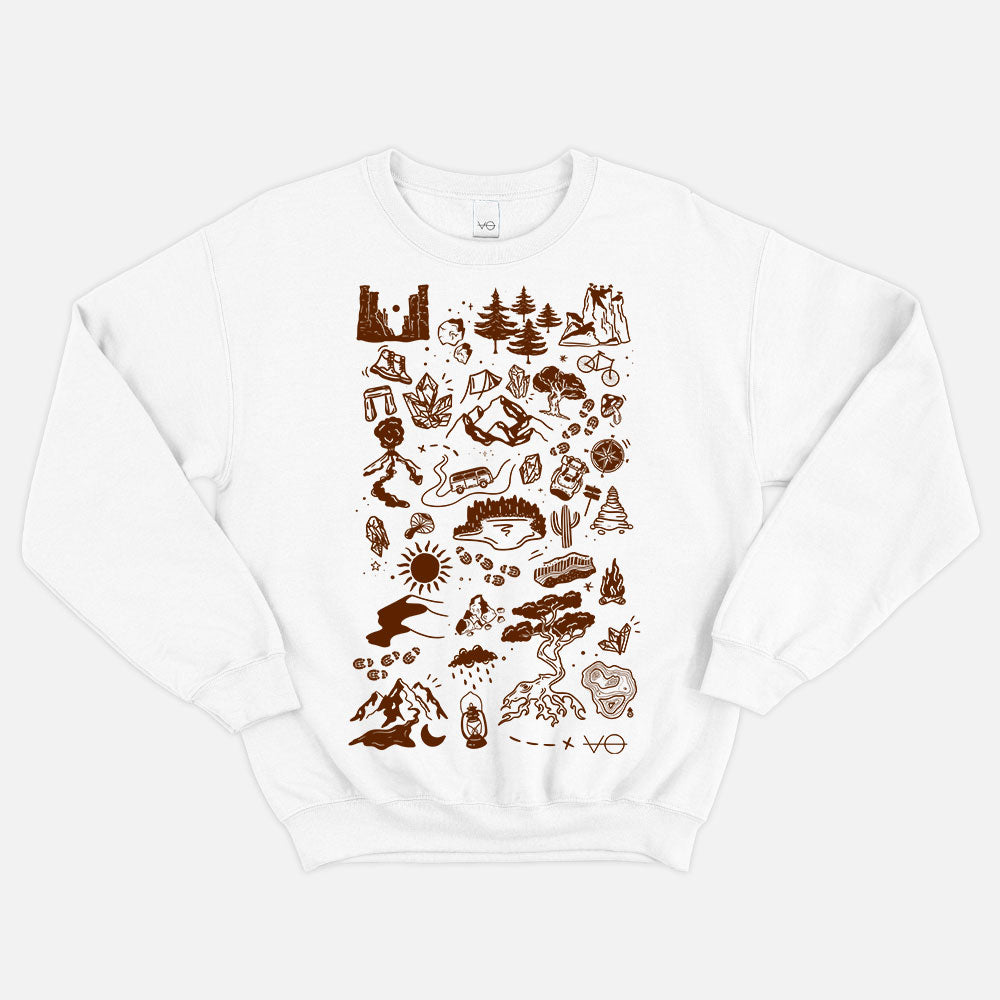 Terra Doodle Sweatshirt (Unisex)