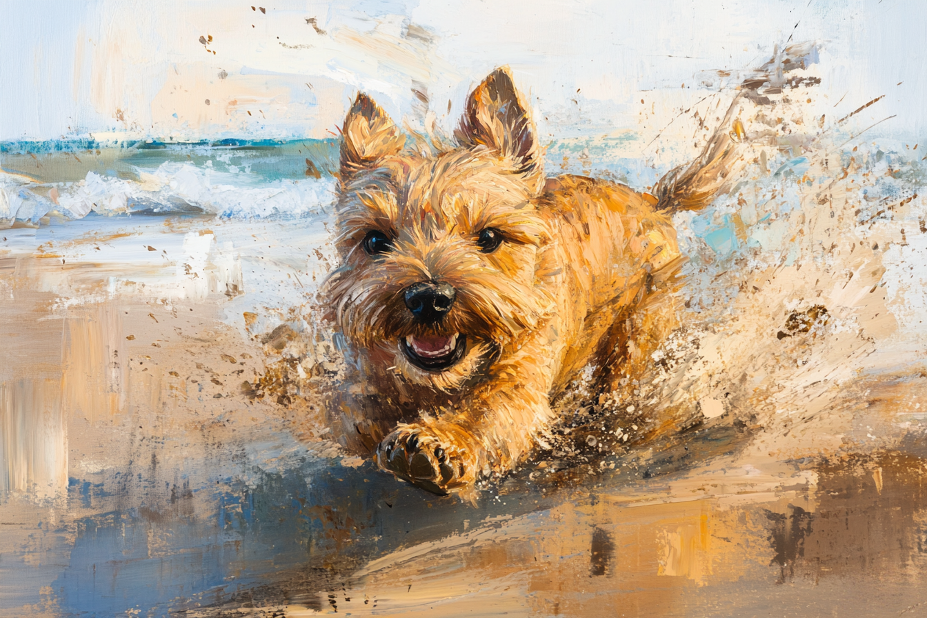 Terrier's Beach Adventure Blanket