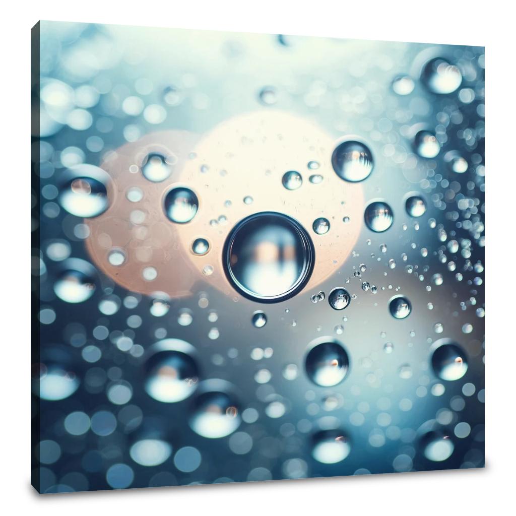 Tranquil Droplets Canvas