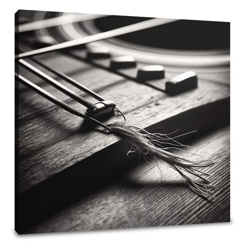 Silent Strings Canvas