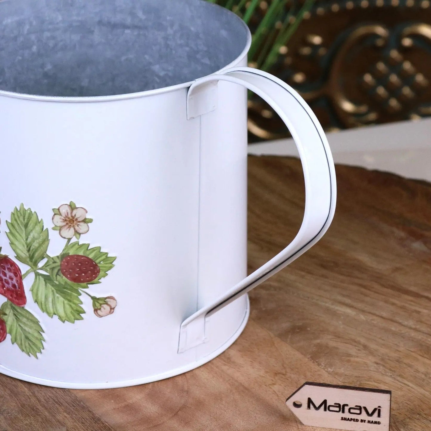 Thaniya Strawberry Field Watering Can Planter