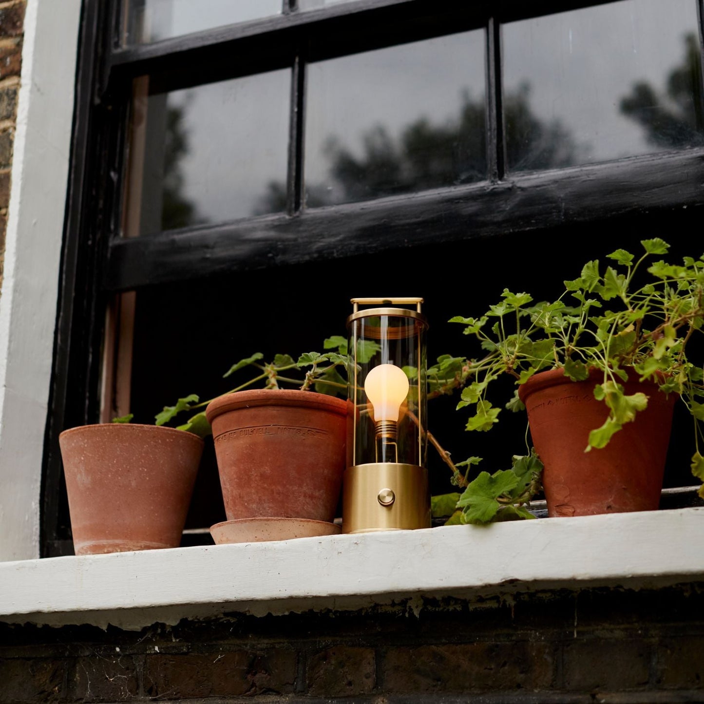 The Muse 1.0 Portable Lamp in Solid Brass - Set of 2