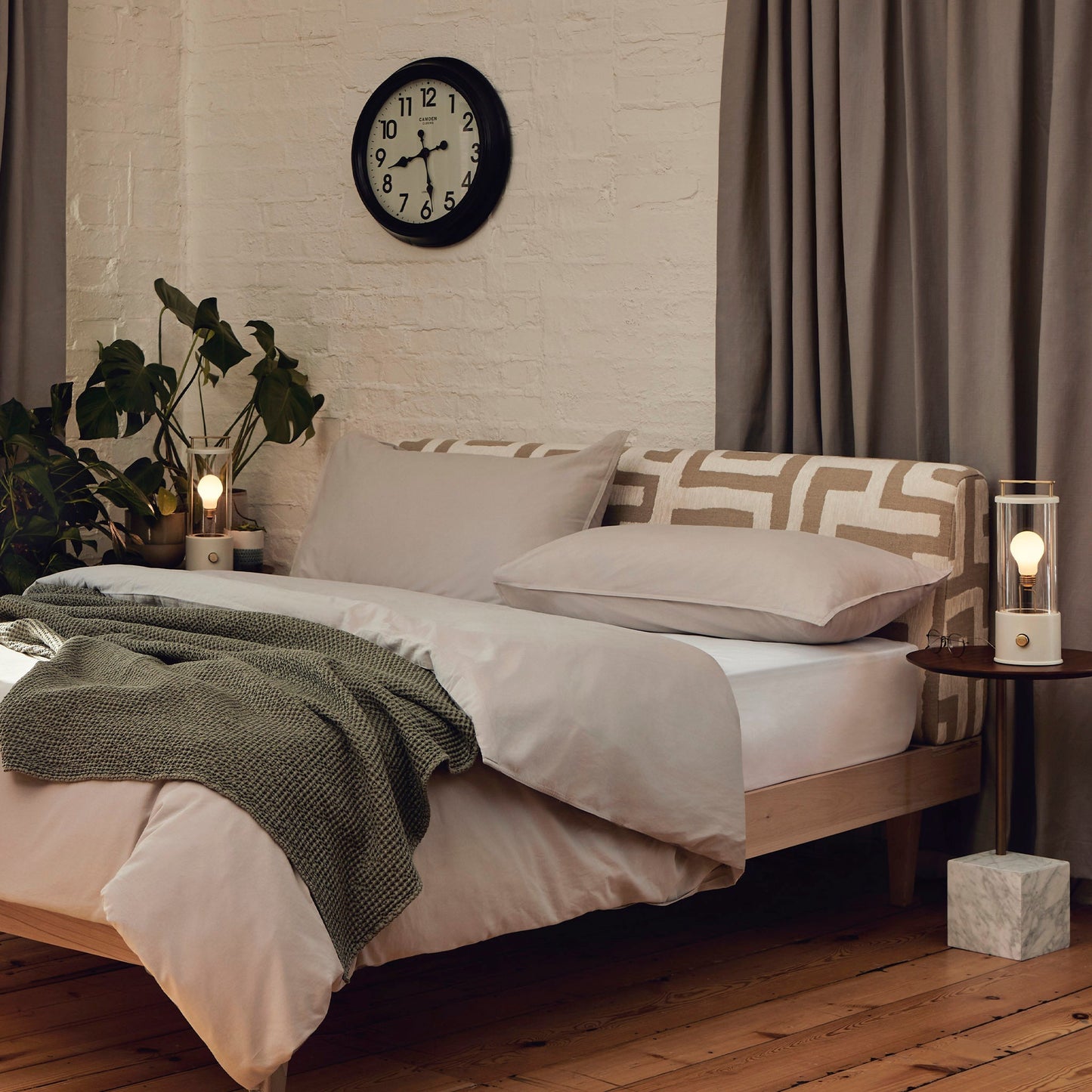The Muse 1.0 Portable Lamp in Candlenut White - Set of 2