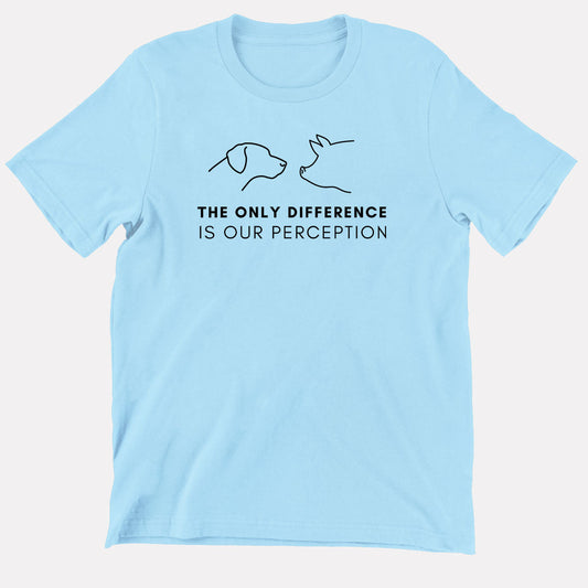The Only Difference Is Our Perception Kids T-Shirt (Unisex)