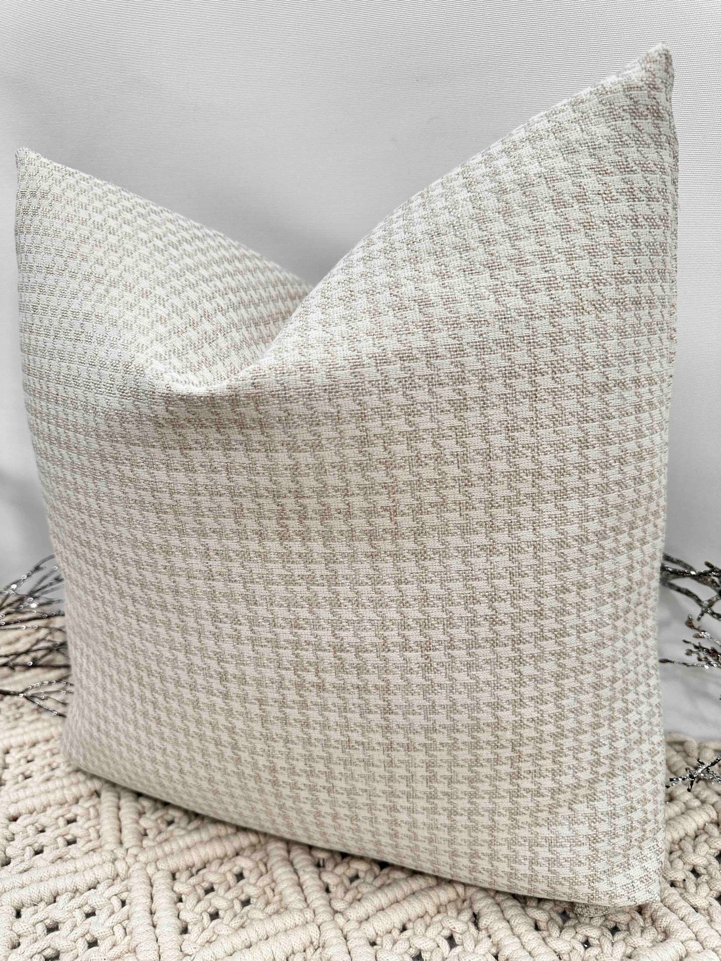 The Couture Cushion - The Beige Ria Style No. 185