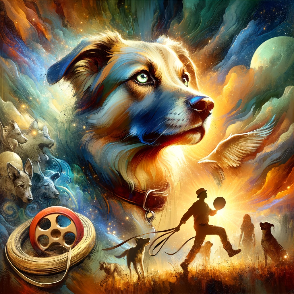 The Dog's Loyalty Canvas