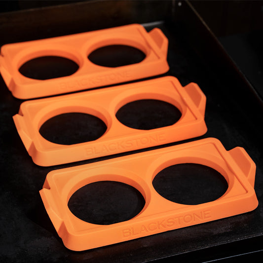 TheFoalyard Blackstone 2 Section Egg Ring Trays - three pack