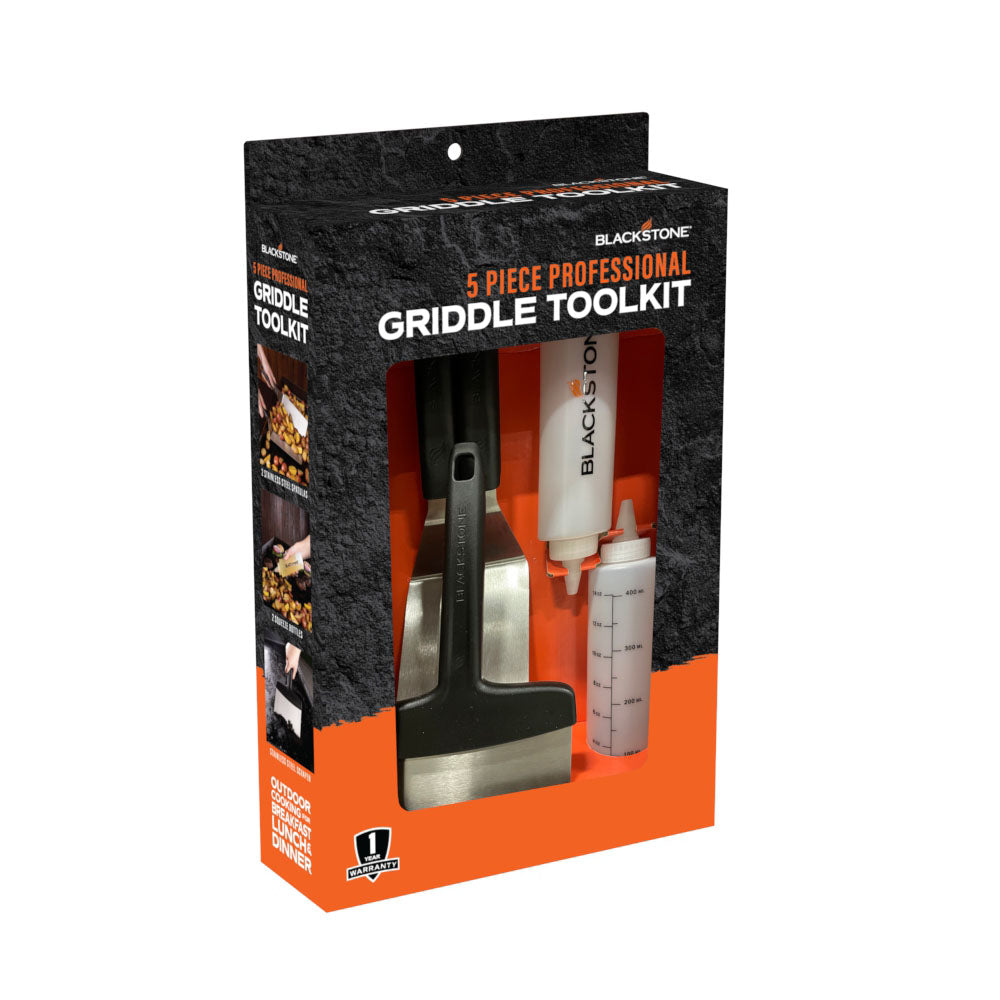 TheFoalyard Blackstone 5 Piece Professional Griddle Toolkit - packaging
