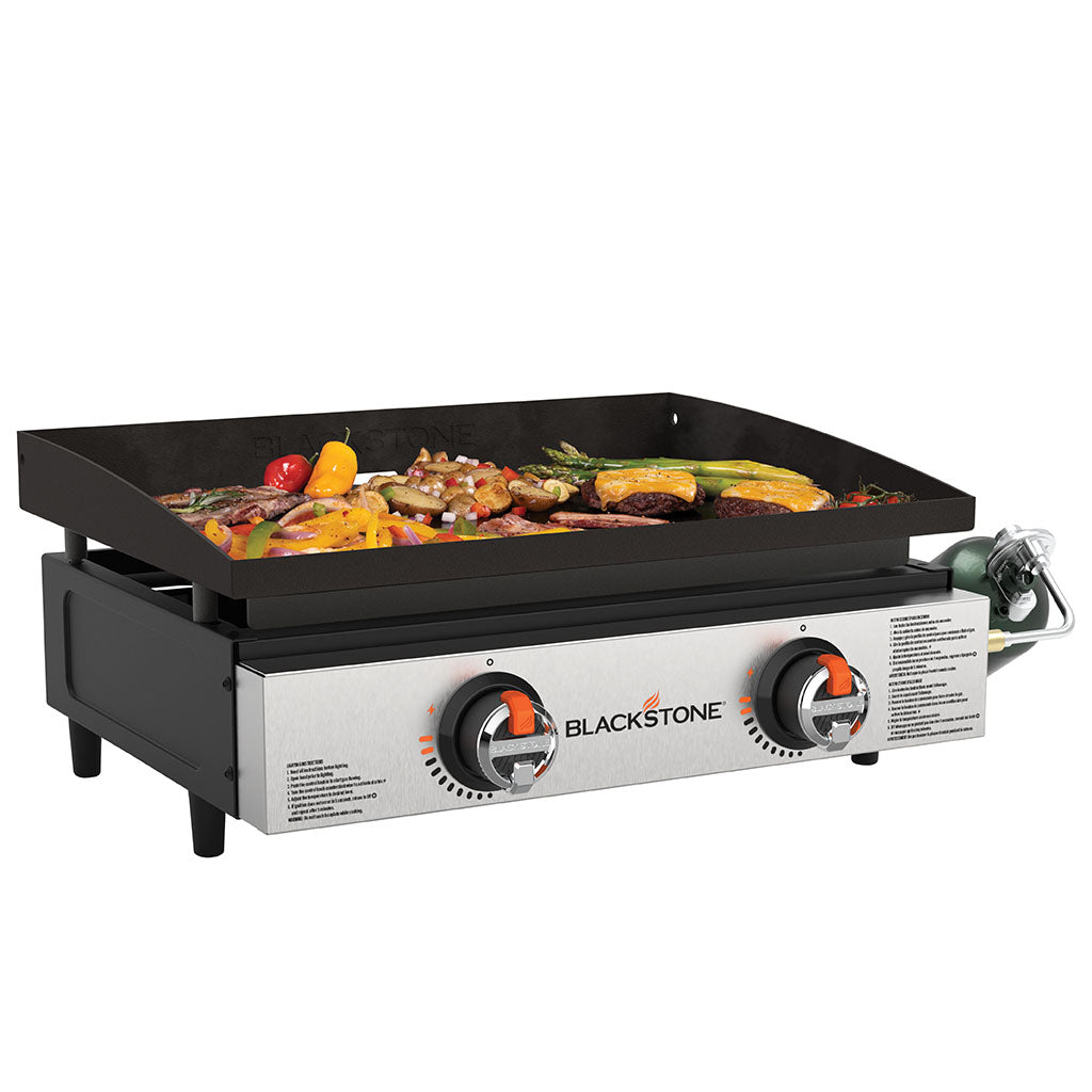 TheFoalyard Blackstone Original 22-inch Tabletop Griddle - outdoor BBQ cooking