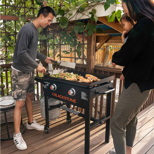 TheFoalyard Blackstone Original 28-inch Griddle Cooking Station - outdoor family barbecue cooking