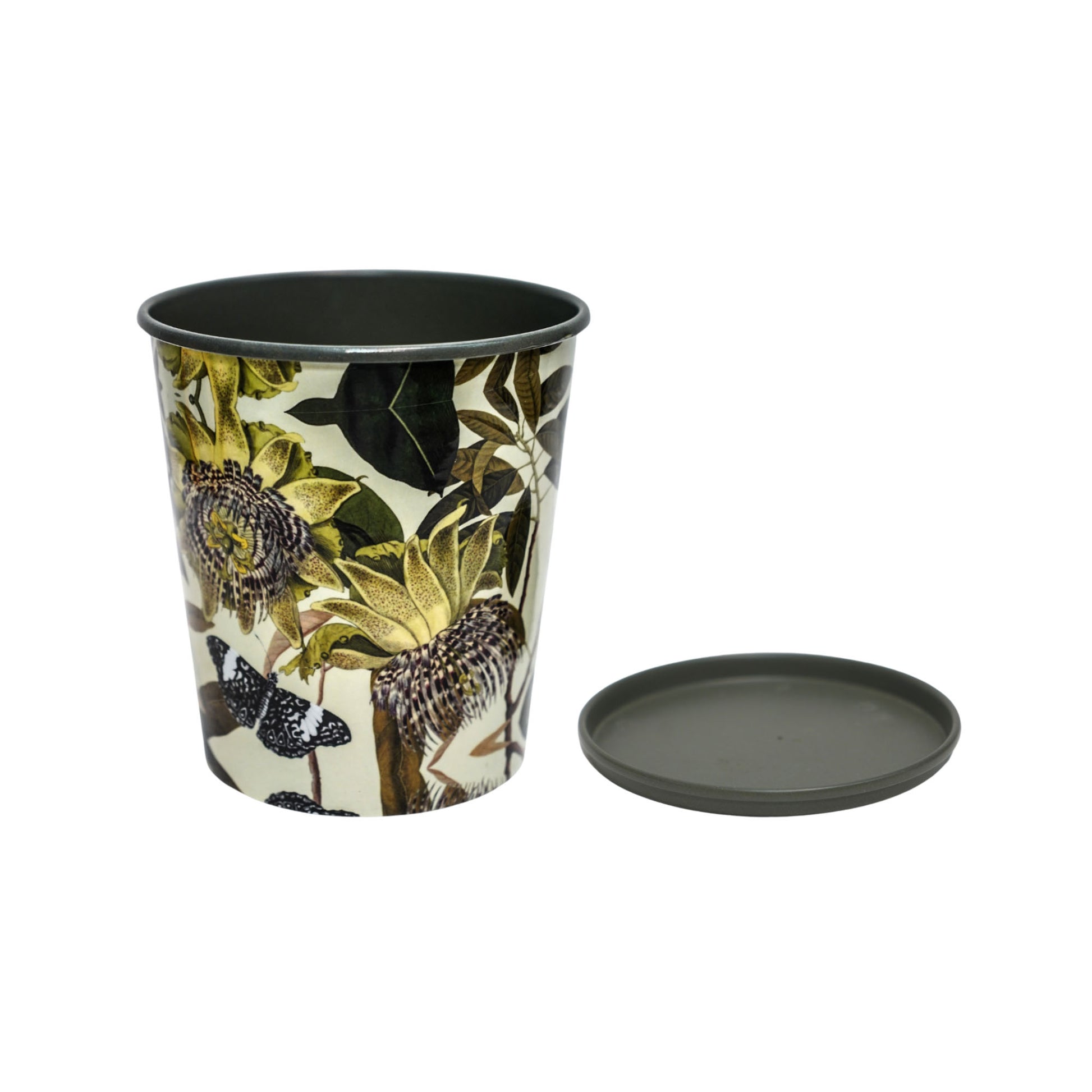 TheFoalyard Ivyline Kew Royal Botanic Gardens Botanical Retreat Planter With separate Saucer