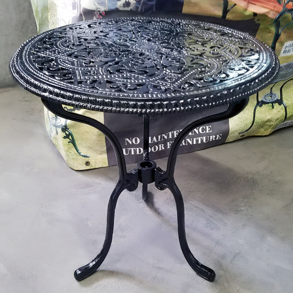 The Foalyard Jardine Leisure Aluminium Grape Round 61cm Table prospective
