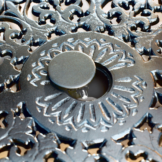 The Foalyard Jardine Leisure Aluminium Victorian Table detail