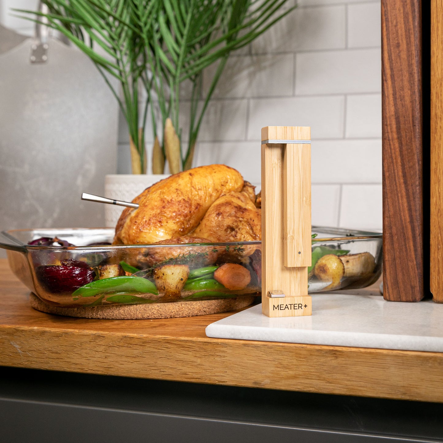TheFoalyard MEATER 2 Plus Pro Wireless Smart Meat Thermometer - Whole Chicken Oven