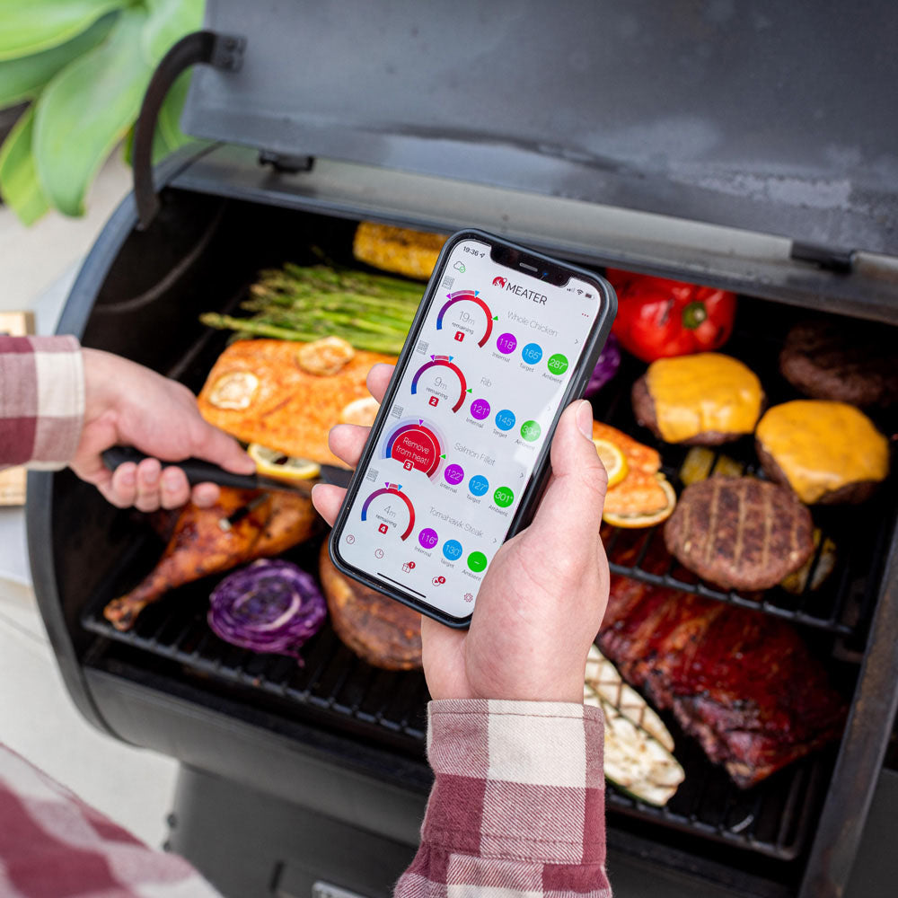 TheFoalyard MEATER Block WiFi Smart Meat Thermometer - mobile app