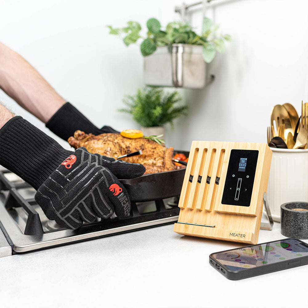 TheFoalyard MEATER Block WiFi Smart Meat Thermometer - oven cooking