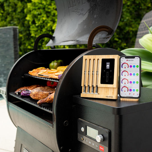 TheFoalyard MEATER Block WiFi Smart Meat Thermometer - smoker