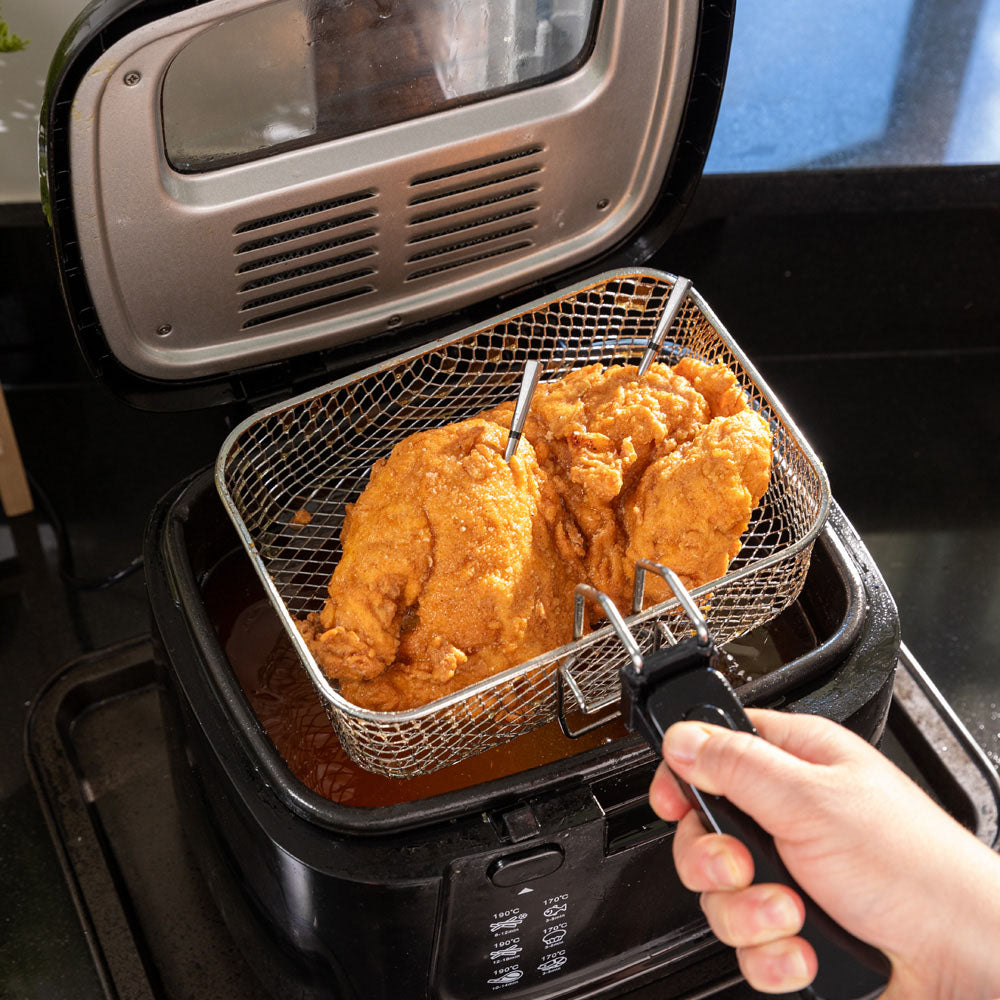 TheFoalyard MEATER Pro XL WiFi Smart Meat Thermometer Hub - chicken fryer cooking