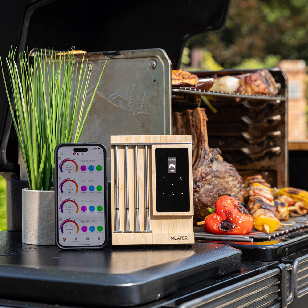 TheFoalyard MEATER Pro XL WiFi Smart Meat Thermometer Hub - multi purpose grill