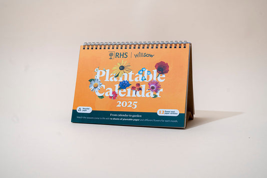 TheFoalyard RHS Willsow A5 Plantable Desk Calendar single