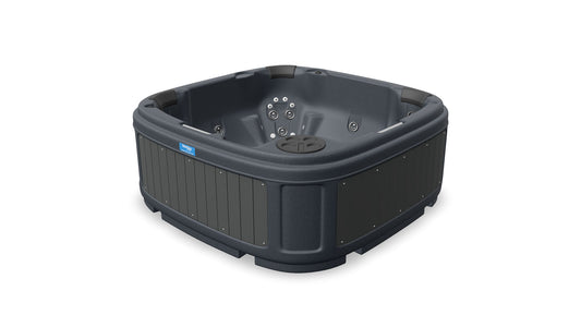 TheFoalyard RotoSpa DuraSpa S380 hot tub Granite Grey with Dark Grey panels 5 6 persons