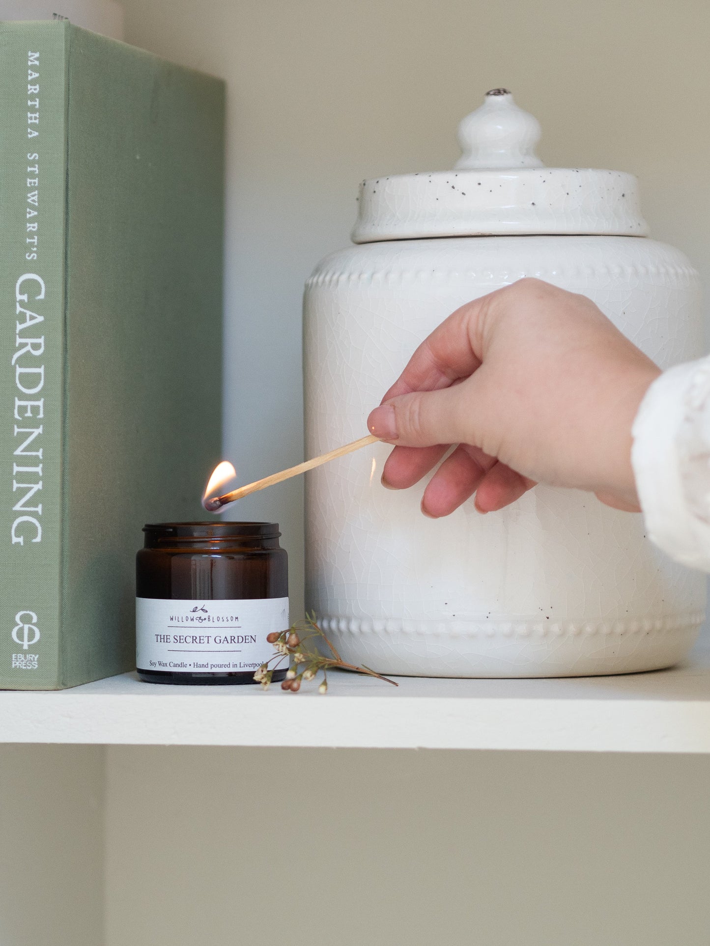 The Secret Garden Candle & Wax Melts Gift Set
