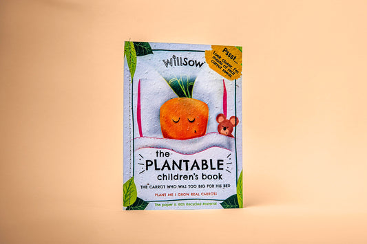 TheFoalyard Willsow The Carrot Who Was Too Big For His Bed The Plantable Carrots Childrens Book