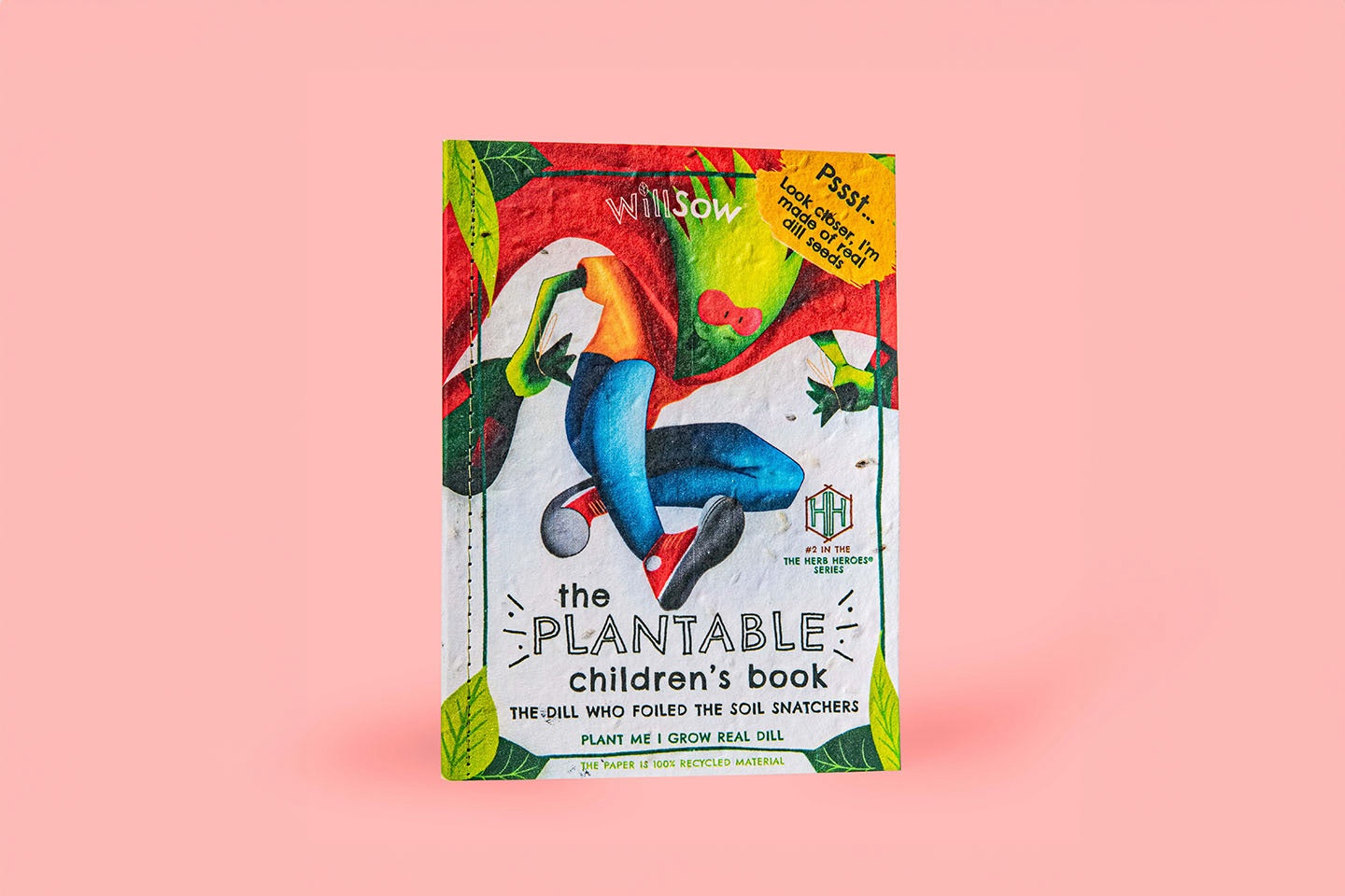 TheFoalyard Willsow The Dill Who Foiled the Soil Snatchers The Plantable Dill Childrens Book