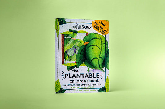 TheFoalyard Willsow The Lettuce Who Wanted a New Look The Plantable Lettuces Childrens Book
