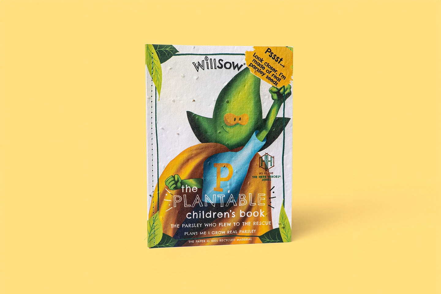 TheFoalyard Willsow The Parsley Who Flew to the Rescue The Plantable Parsley Childrens Book