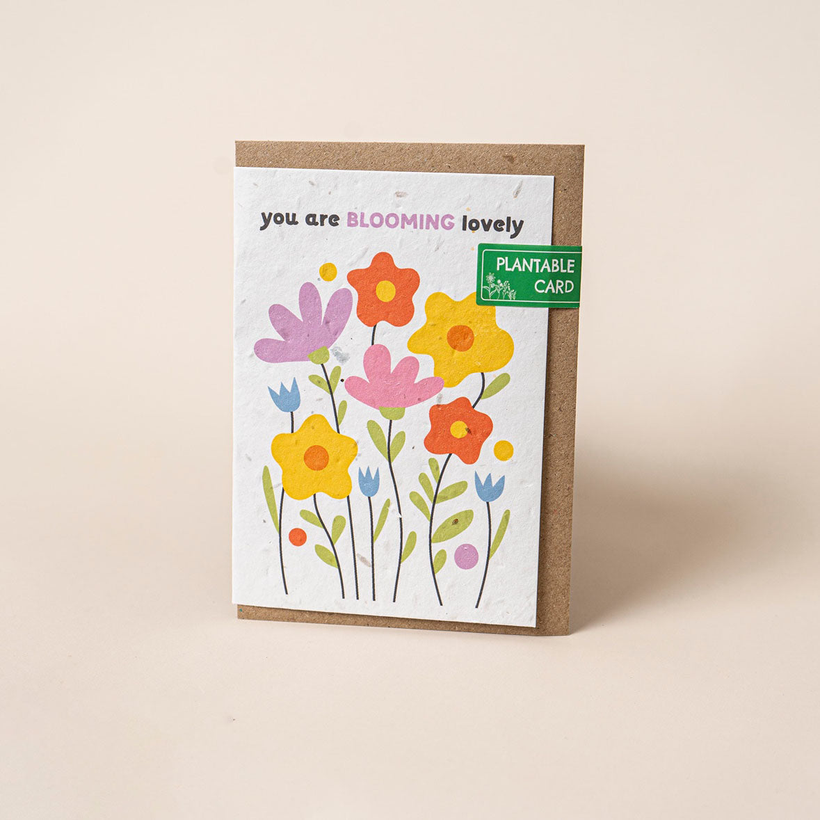 TheFoalyard Willsow You Are Blooming Lovely Wildflowers Plantable Card