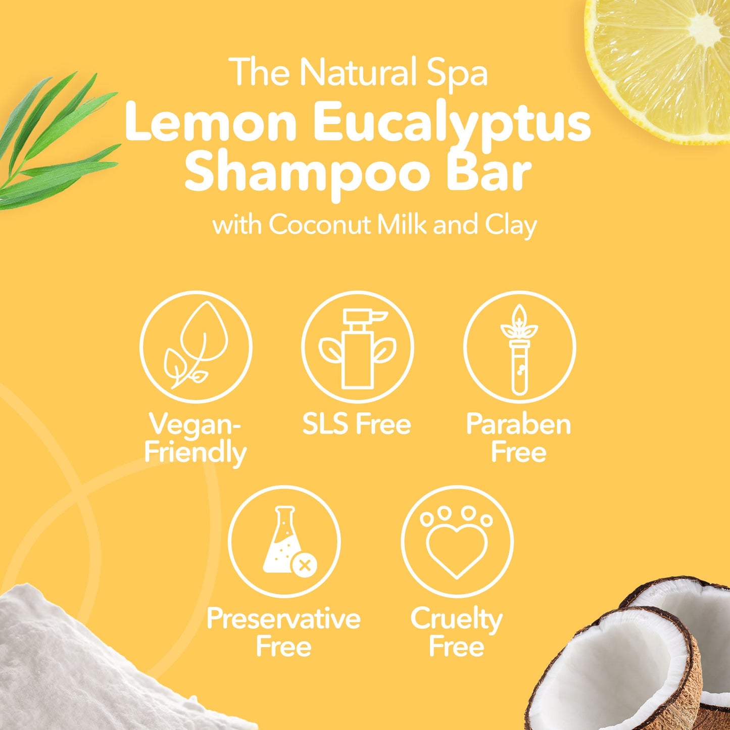 Eucalyptus Lemon Shampoo bar