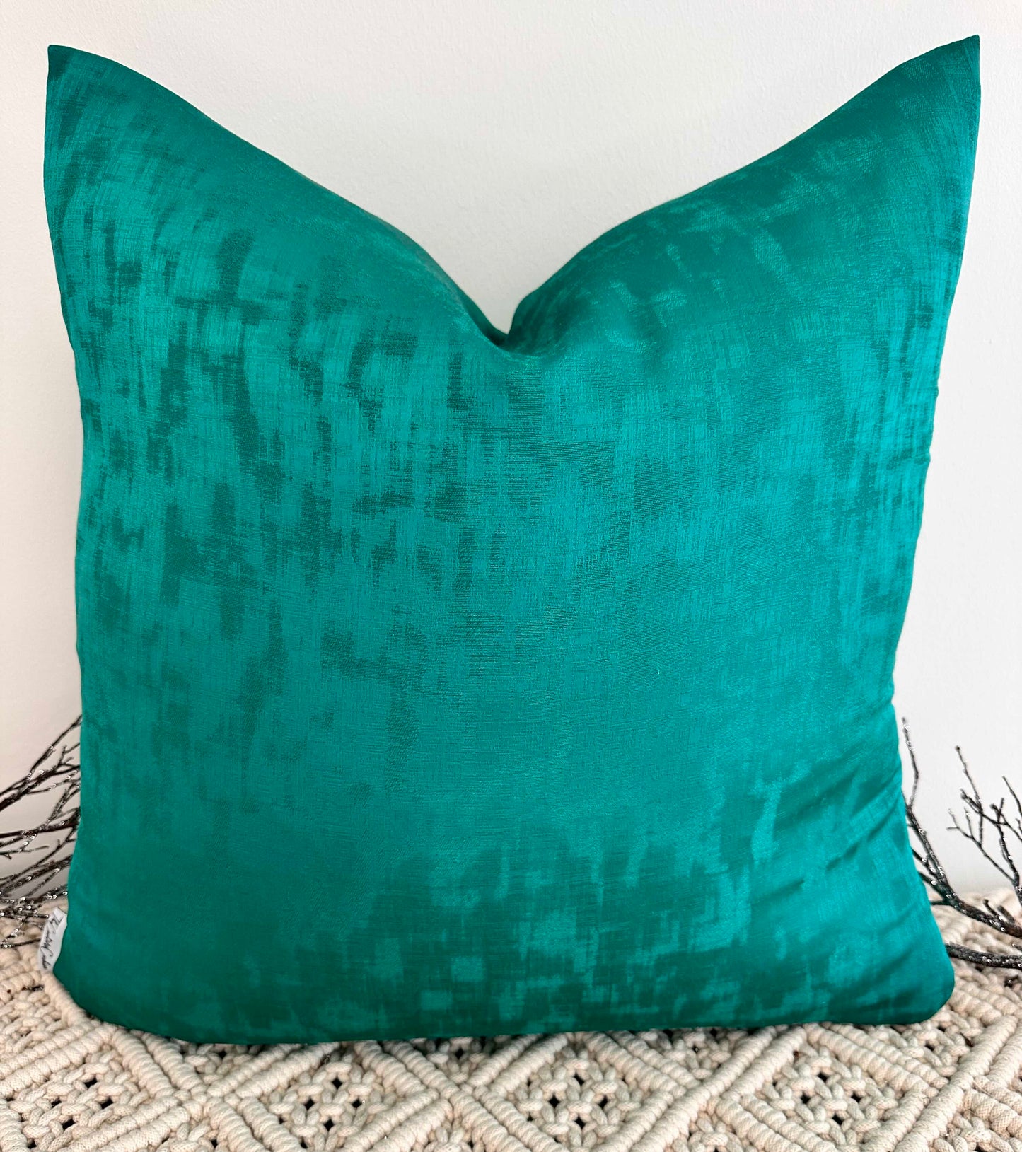 The Couture Cushion - The Teal Saul - Style No. 197