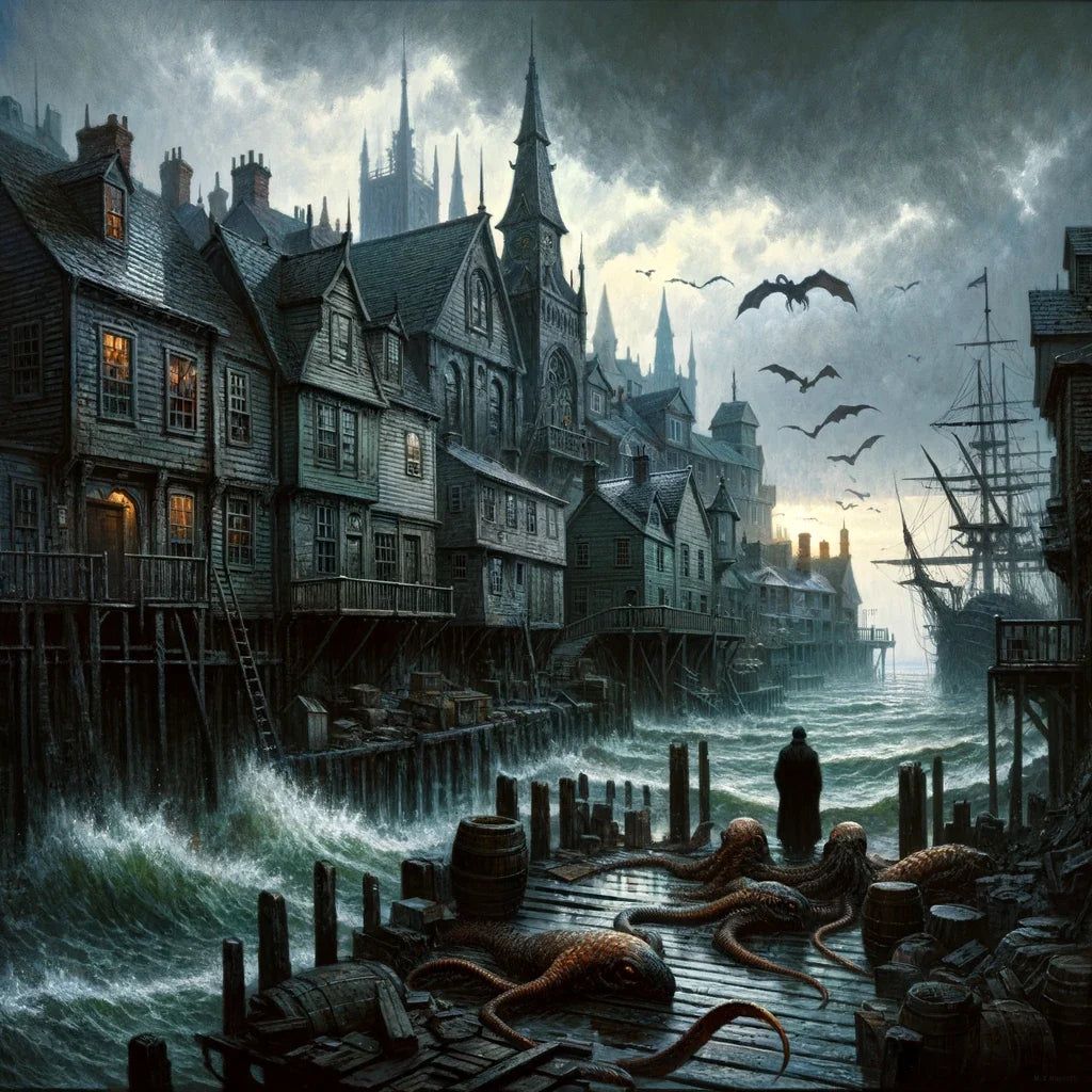 The Shadow Over Innsmouth Canvas