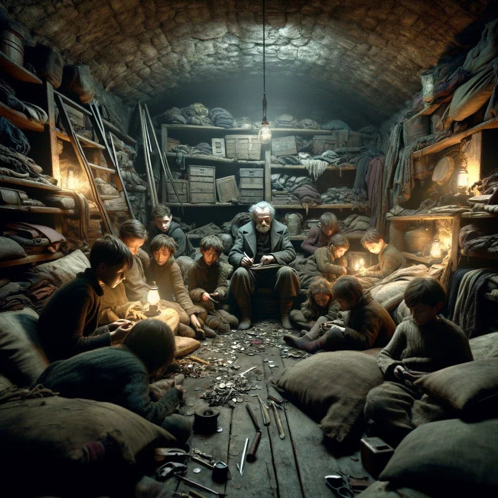 The Thief's Den Canvas
