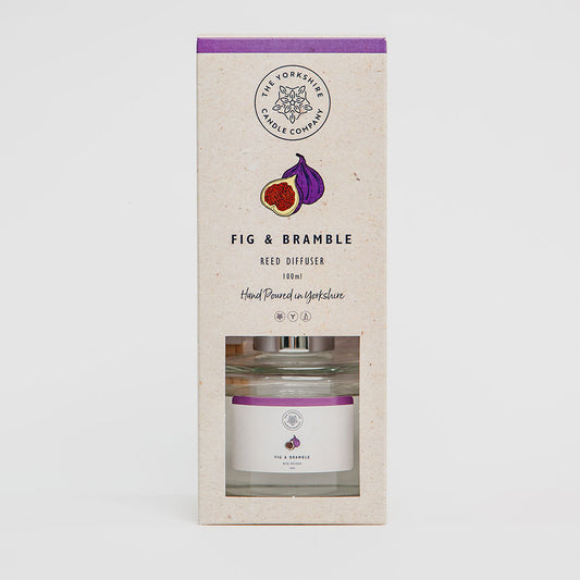 The Foalyard - Fig and Bramble Reed Diffuser with presentation box British Made by The Yorkshire Candle Company