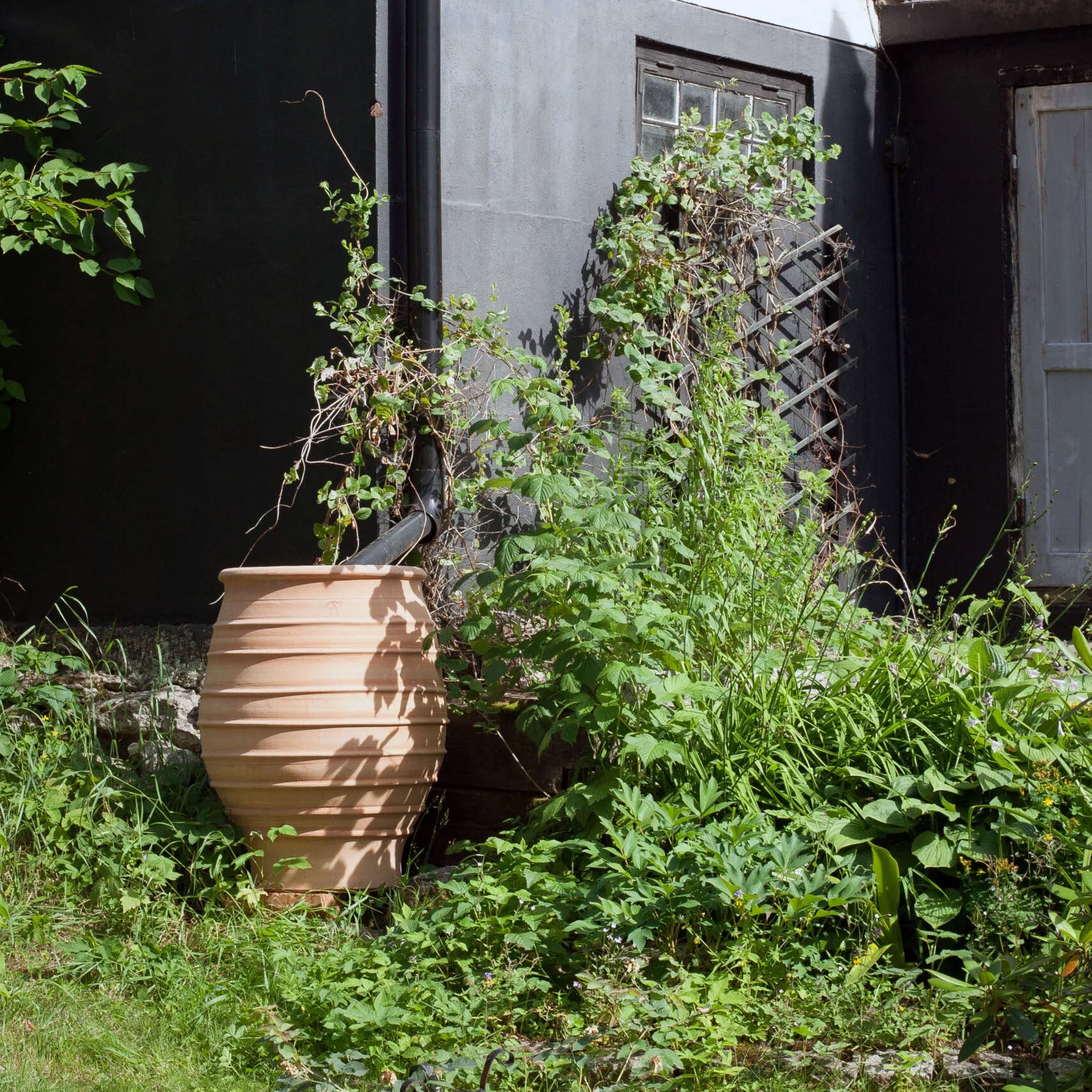 The Foalyard - Fraska Cretan Terracotta Large Frost-Proof Pots from H70 x D60cm high quality water barrel - 50 years warranty - The Terracotta Pot Company - Cretan Ceramics by Andonis Araviakis