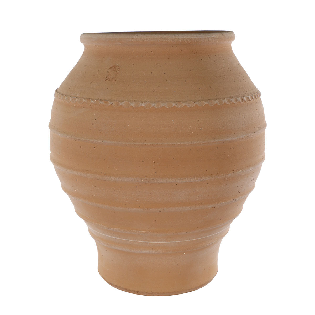 The Foalyard - Koronios Cretan Terracotta Large Frost-Proof Pot from H70 x D60cm premium quality - 50 years guarantee - The Terracotta Pot Company - Cretan Ceramics by Andonis Araviakis