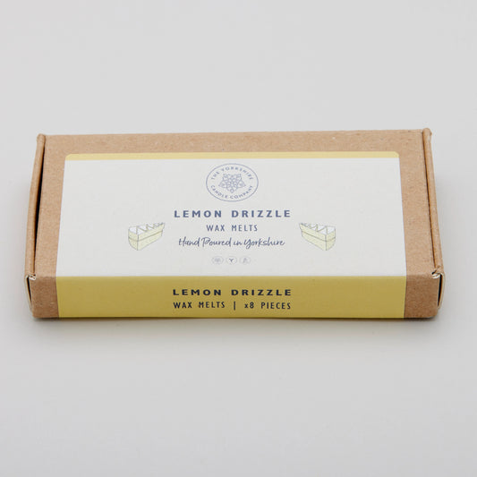 The Foalyard - Lemon Drizzle set of eight beautifully detailed wax melts British Made by The Yorkshire Candle Company