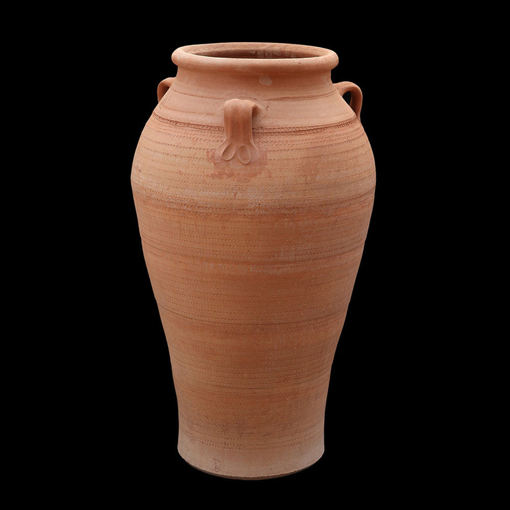 The Foalyard - Pithos Cretan Terracotta Large Frost-Proof Pots from H70 x D45cm Greek premium quality home decor - 50 years guarantee - The Terracotta Pot Company - Cretan Ceramics by Andonis Araviakis