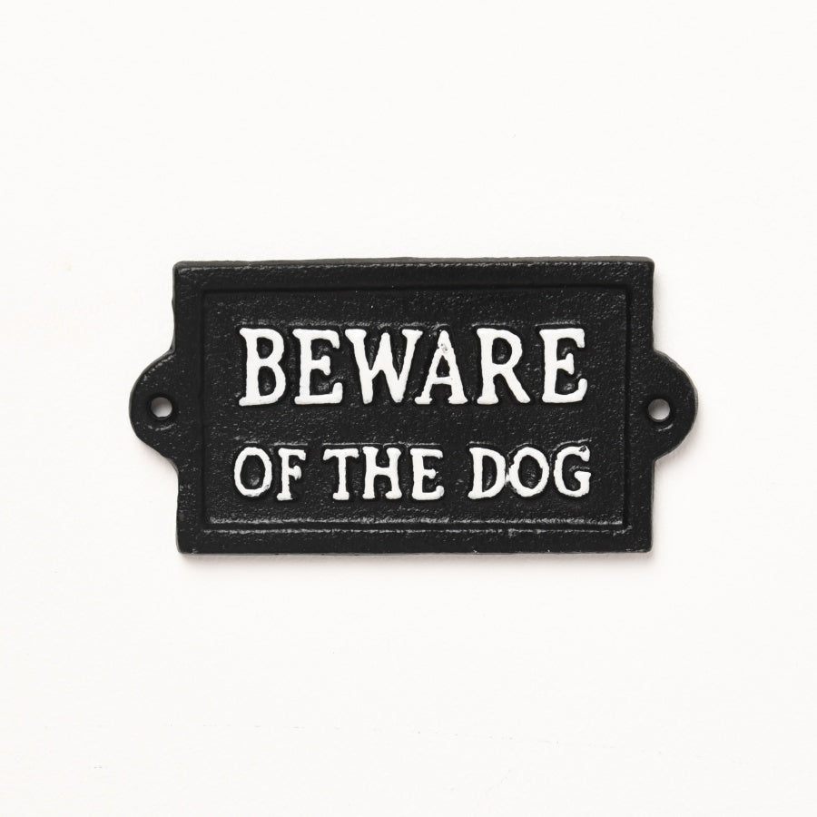 The Foalyard - Portland Living Beware Of The Dog - Cast Iron Sign 13cm.jpg