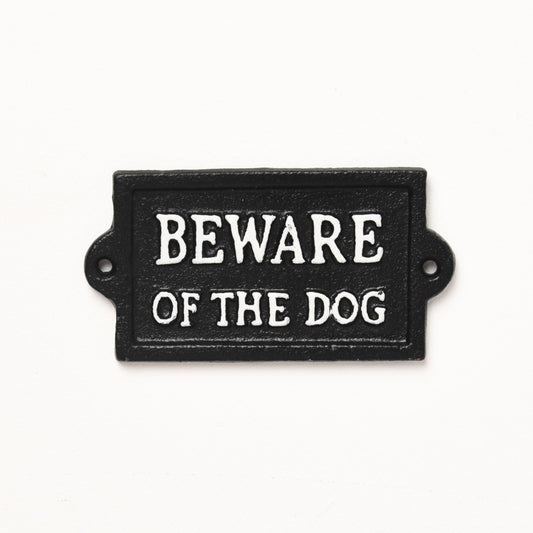 The Foalyard - Portland Living Beware Of The Dog - Cast Iron Sign 13cm.jpg