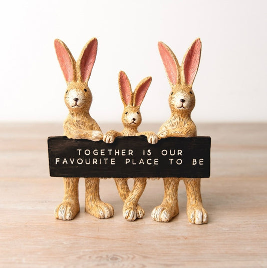 The Foalyard - Portland Living Jasper Bunnies Family Together - 15cm.jpg