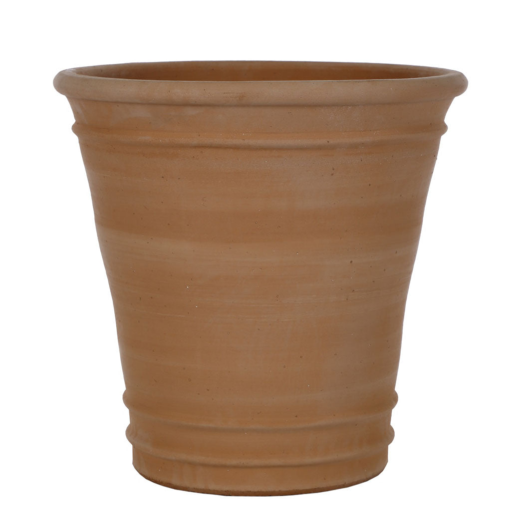 The Foalyard - Sitia Cretan Terracotta Large Frost-Proof Planter H75 x D75cm high quality - 50 years guarantee - The Terracotta Pot Company - Cretan Ceramics by Andonis Araviakis