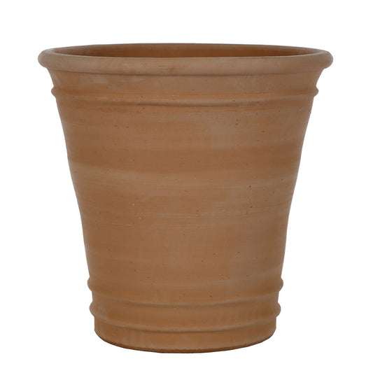 The Foalyard - Sitia Cretan Terracotta Large Frost-Proof Planter H75 x D75cm high quality - 50 years guarantee - The Terracotta Pot Company - Cretan Ceramics by Andonis Araviakis