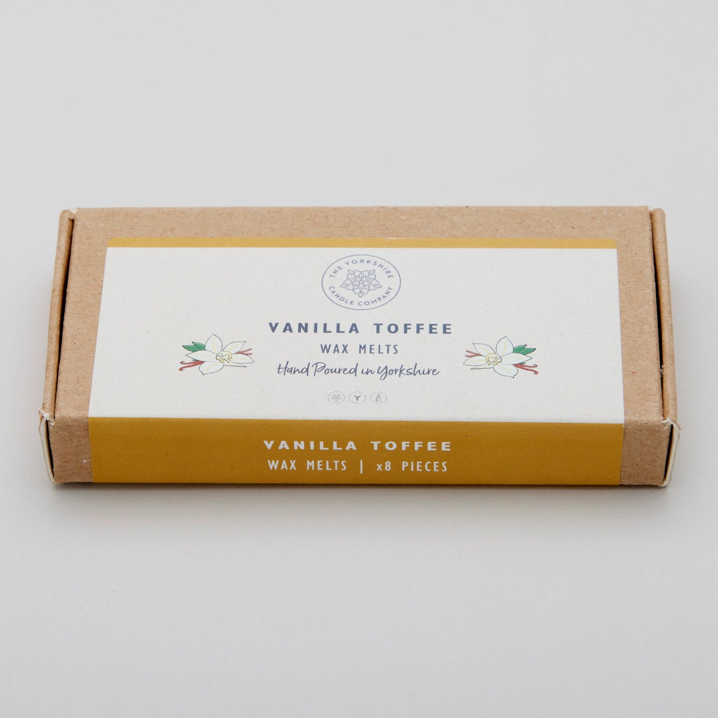 The Foalyard - Vanilla Toffee set of eight beautifully detailed wax melts British Made by The Yorkshire Candle Company